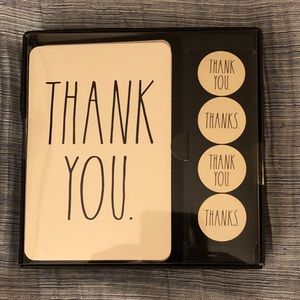 NEW 💯 RAE DUNN THANK YOU NOTE CARDS
